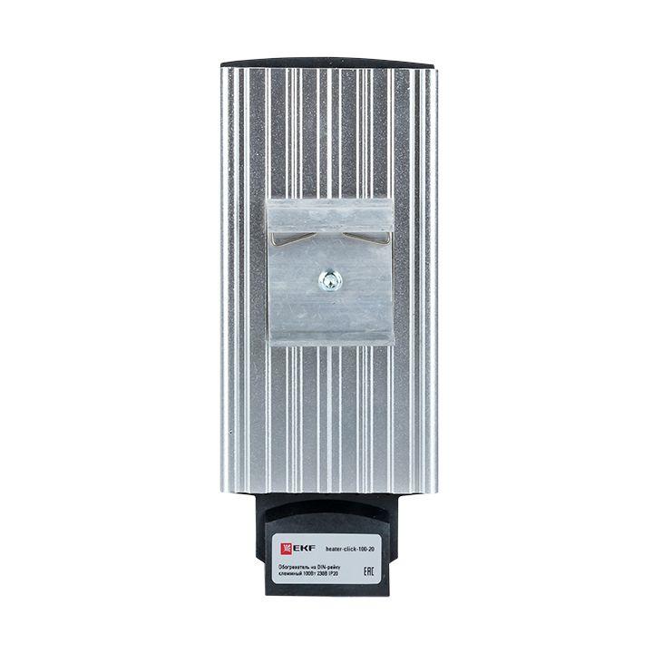 Обогреватель на DIN-рейку клеммный 100Вт 230В IP20 PROxima EKF heater-click-100-20