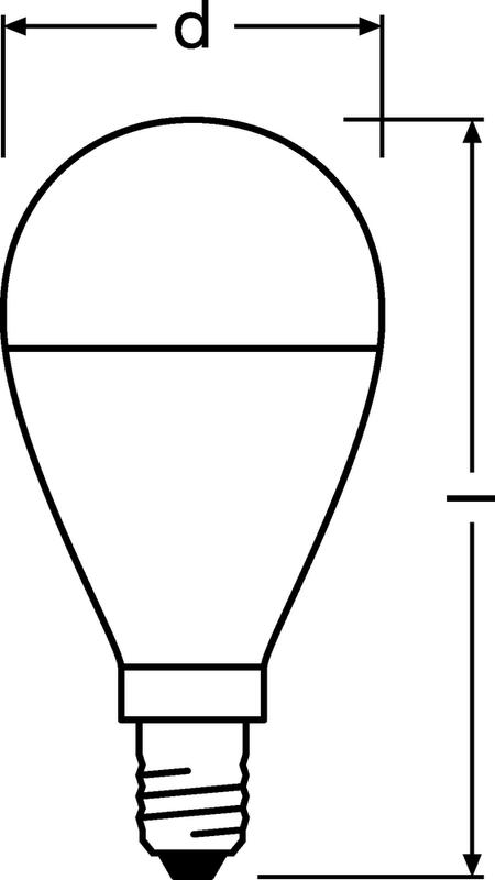 Лампа светодиодная LED Value LVCLP75 10SW/840 шар матовая E14 230В 10х1 RU OSRAM 4058075579743